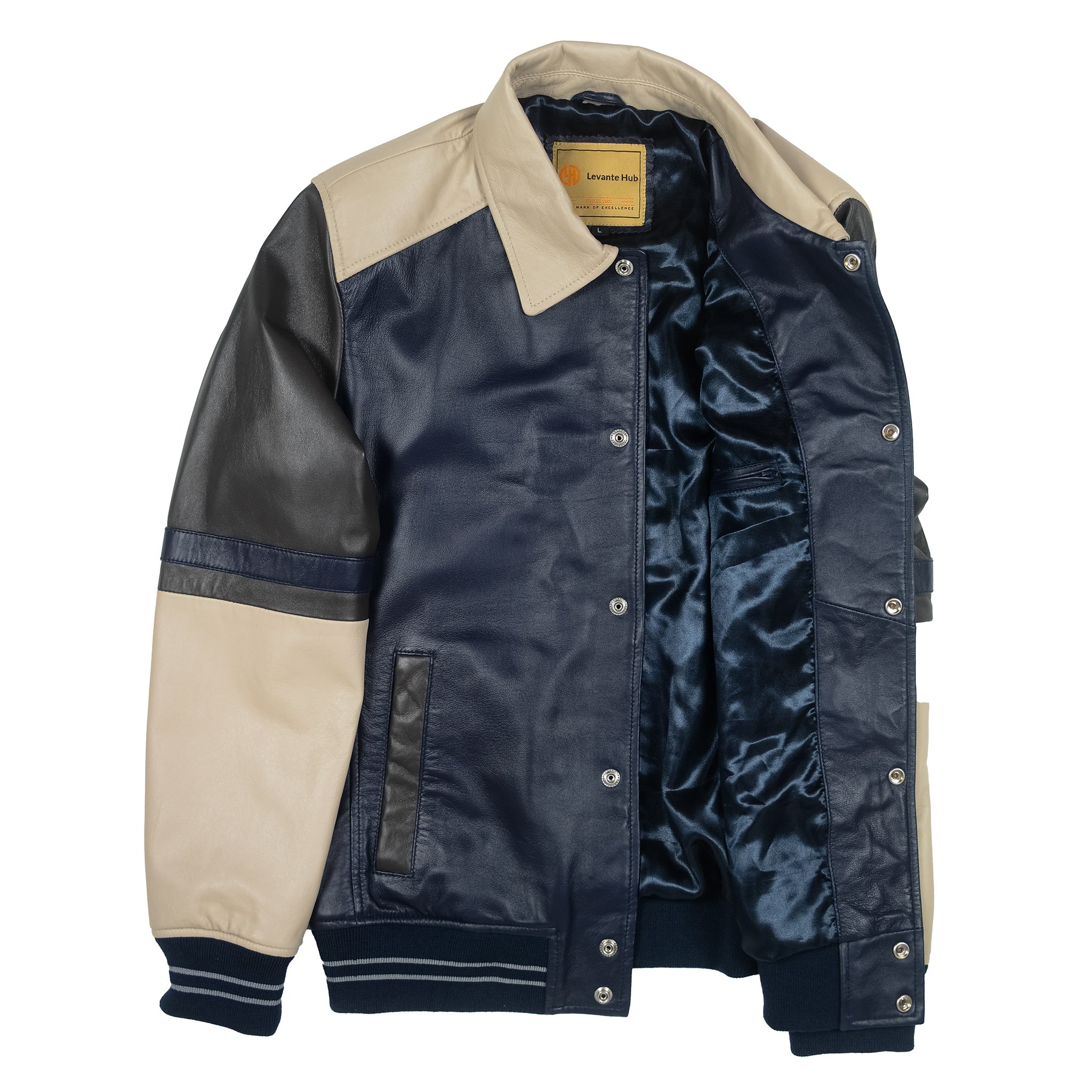 Maverick Sheepskin Leather Jacket-3
