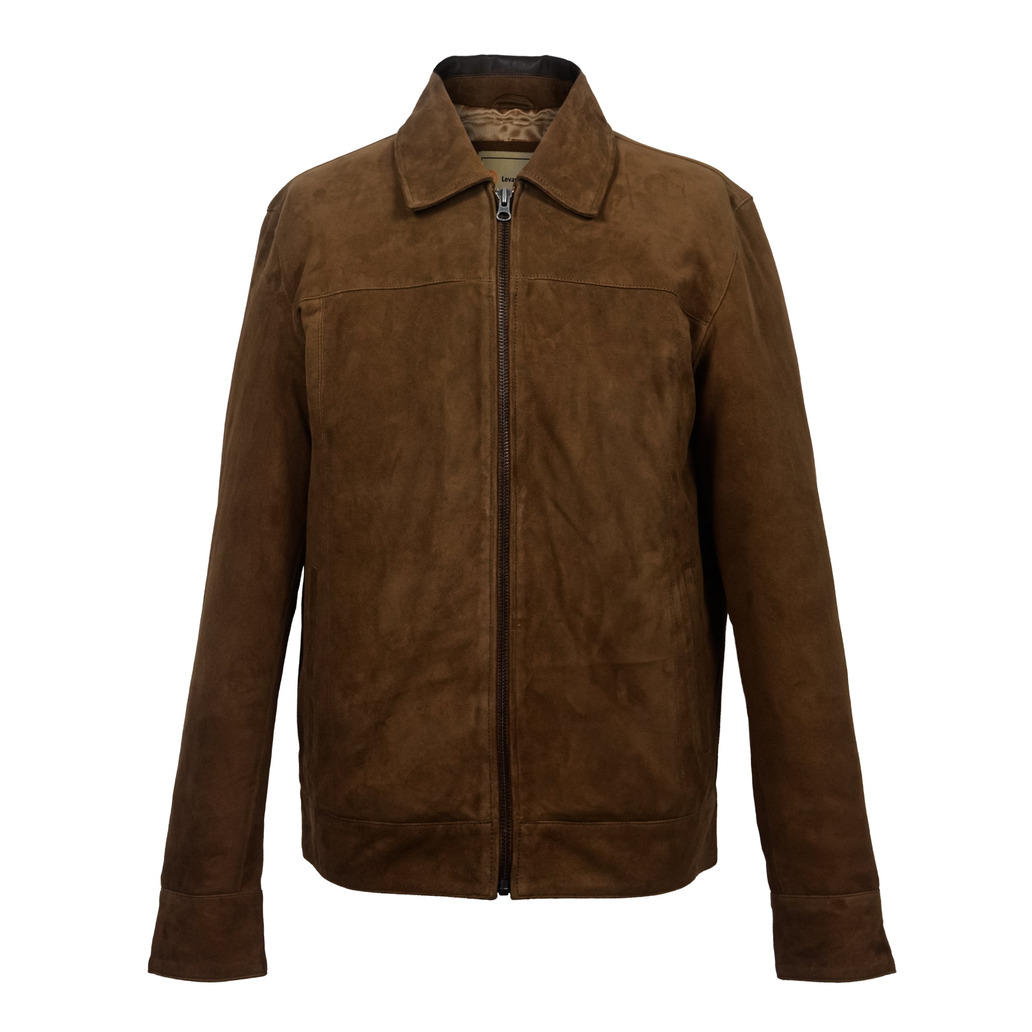 Sierra Ridge Suede Jacket – Earth Brown-0