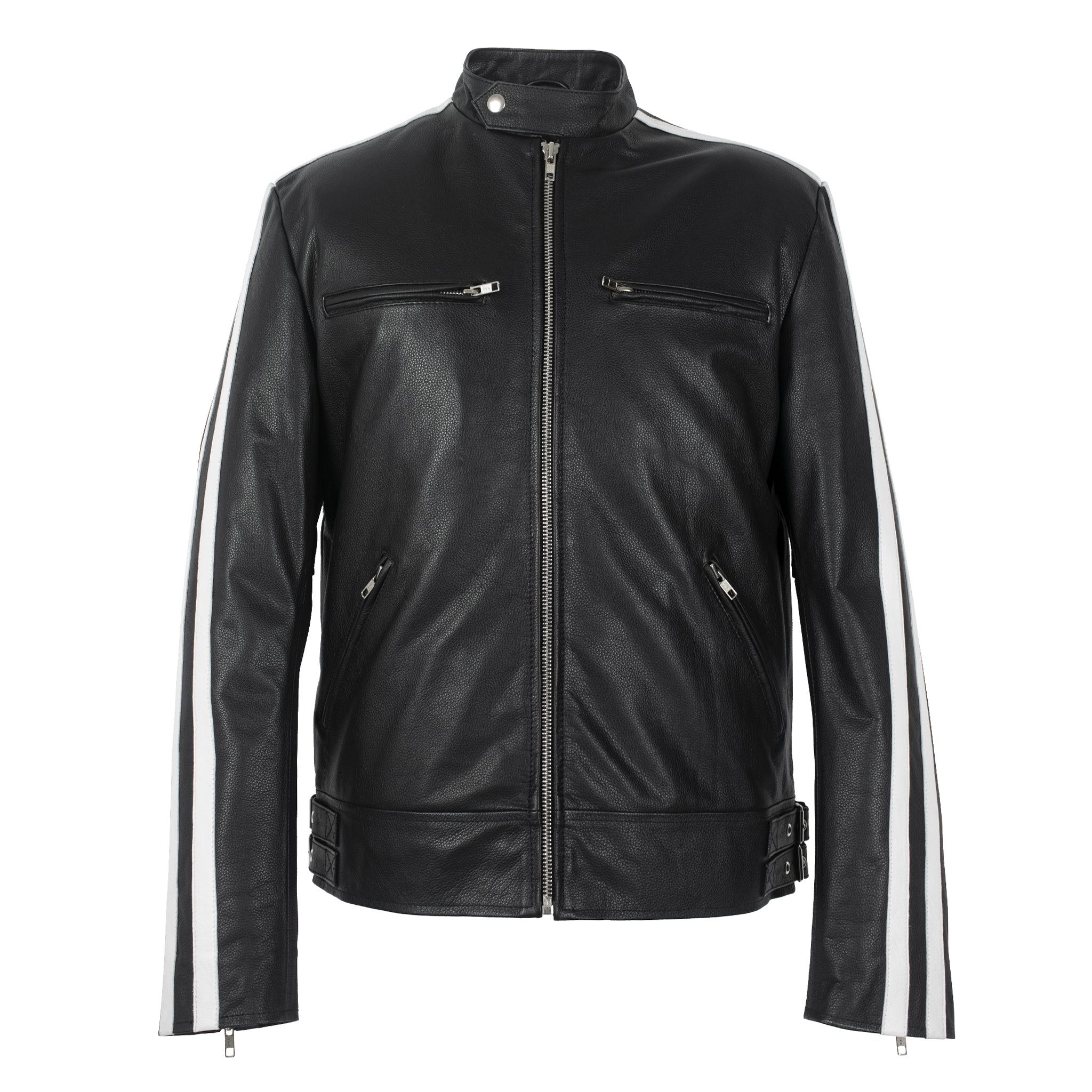 Streetline Racer Leather Jacket-0