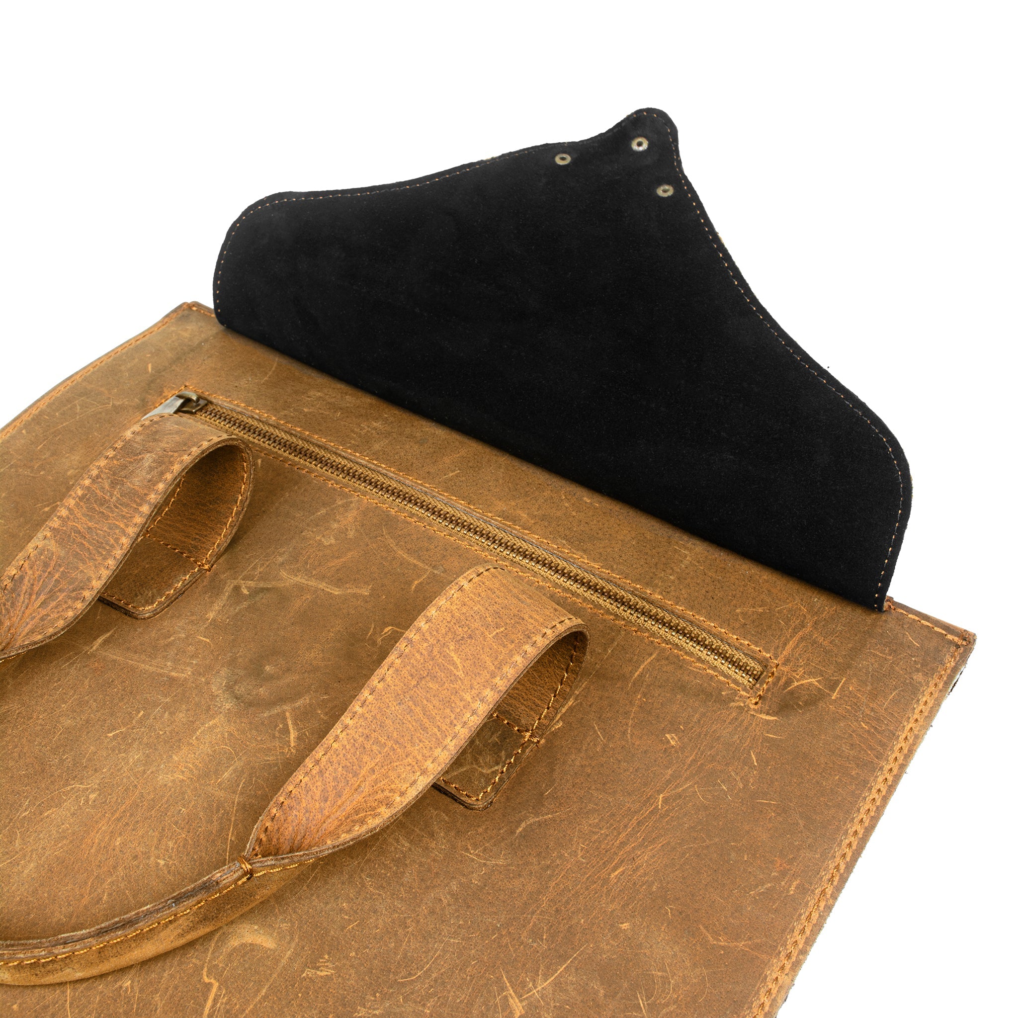 Heritage Luxe Leather Sleeve-3