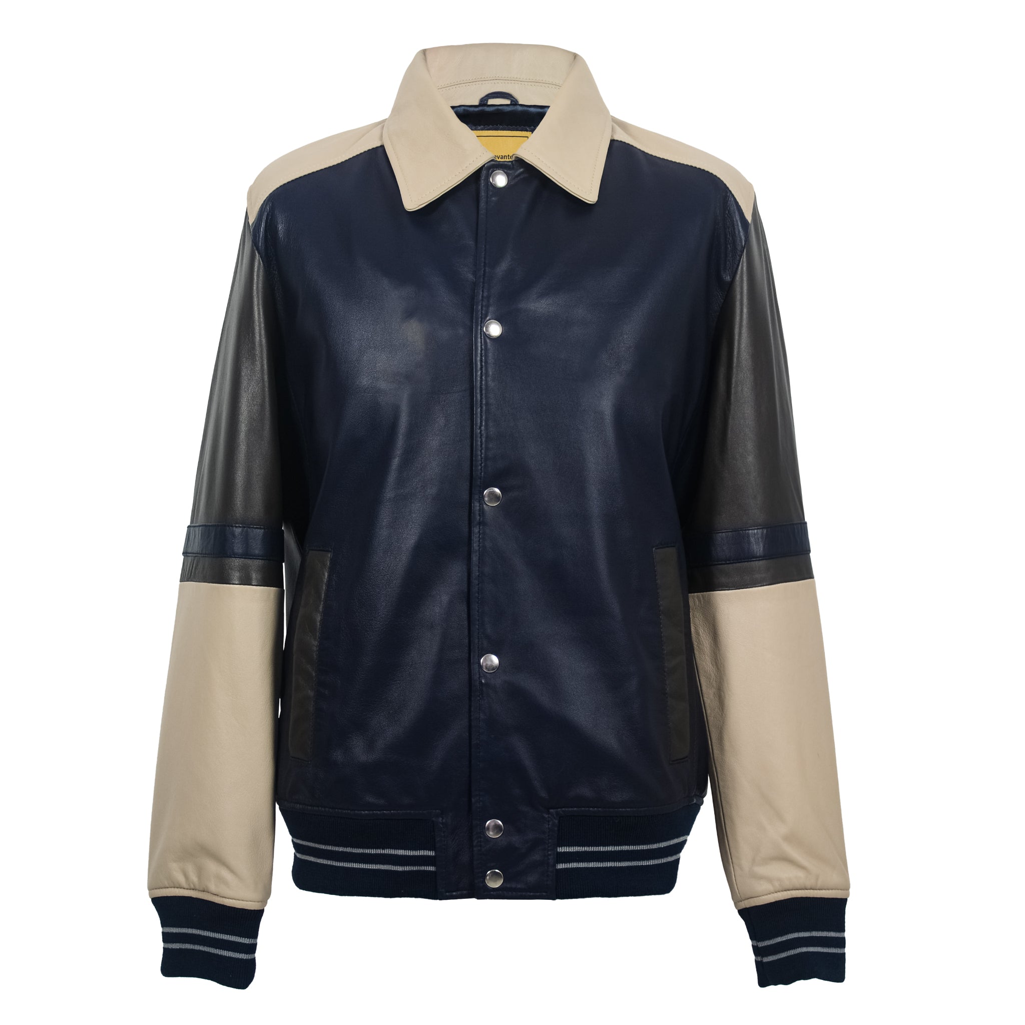 Maverick Sheepskin Leather Jacket-0