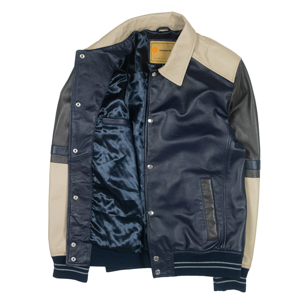 Maverick Sheepskin Leather Jacket-2