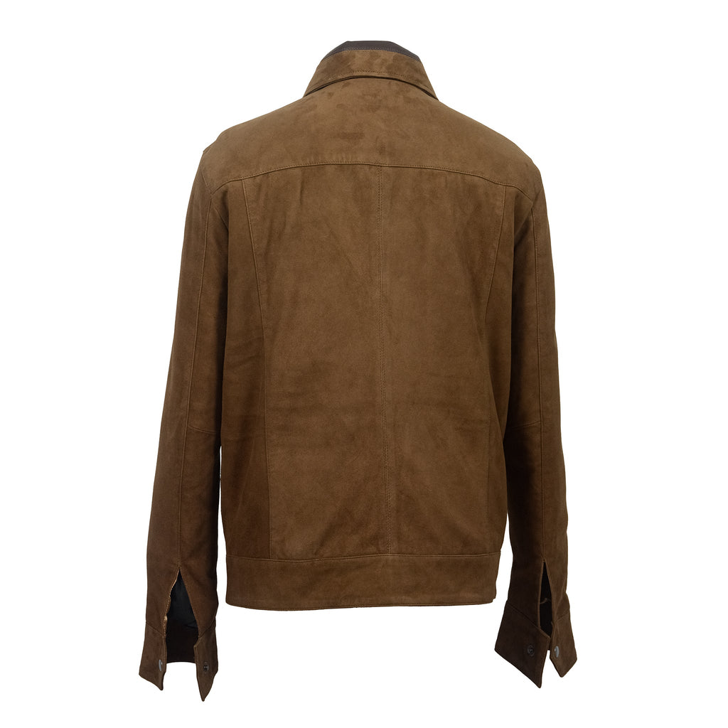Sierra Ridge Suede Jacket – Earth Brown-1