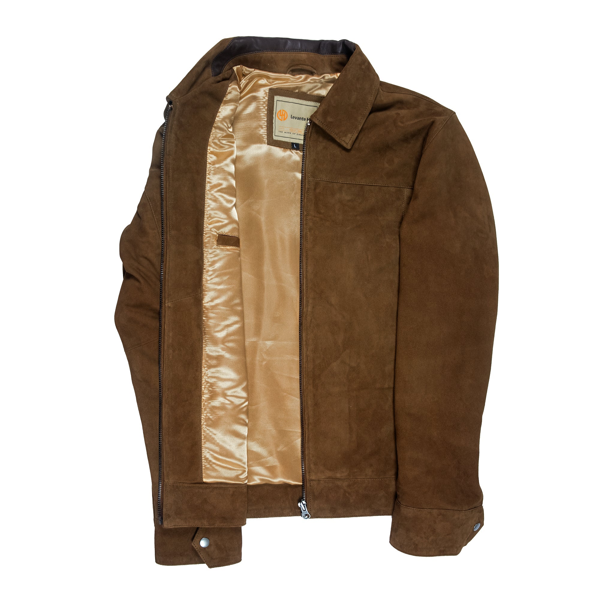 Sierra Ridge Suede Jacket – Earth Brown-2