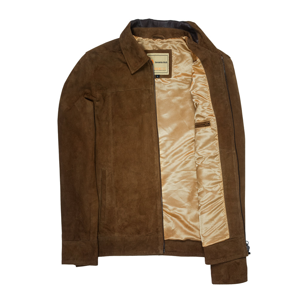 Sierra Ridge Suede Jacket – Earth Brown-3