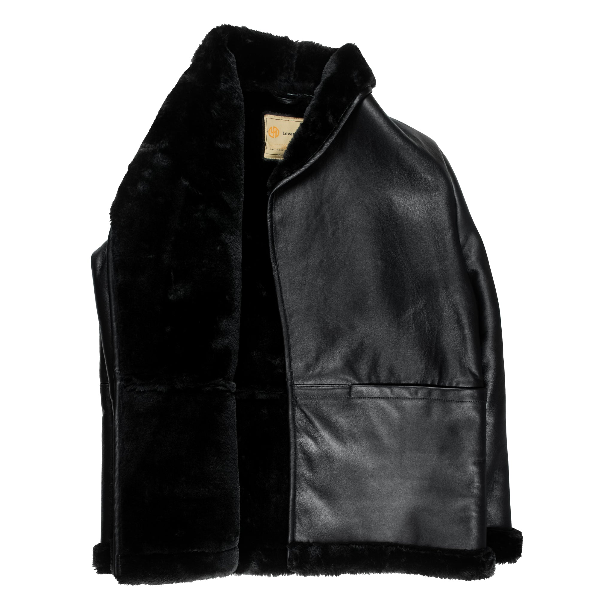 LambEdge Shearling-Lined Lambskin Jacket