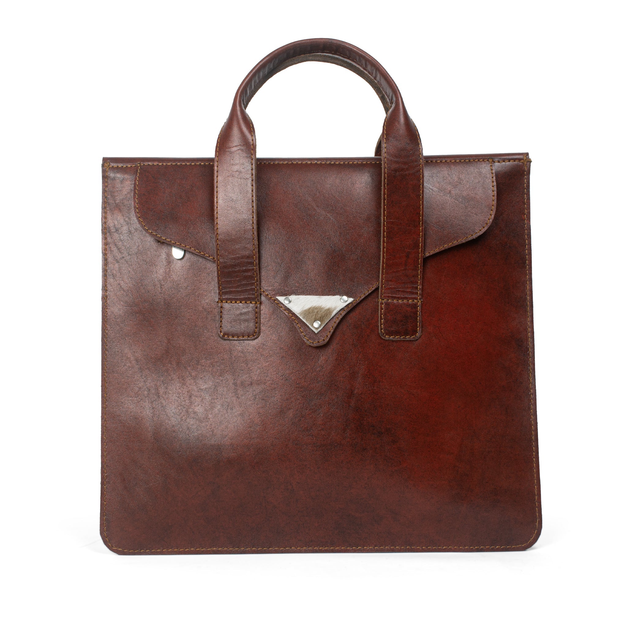 Heritage Luxe Maroon Leather Sleeve-1