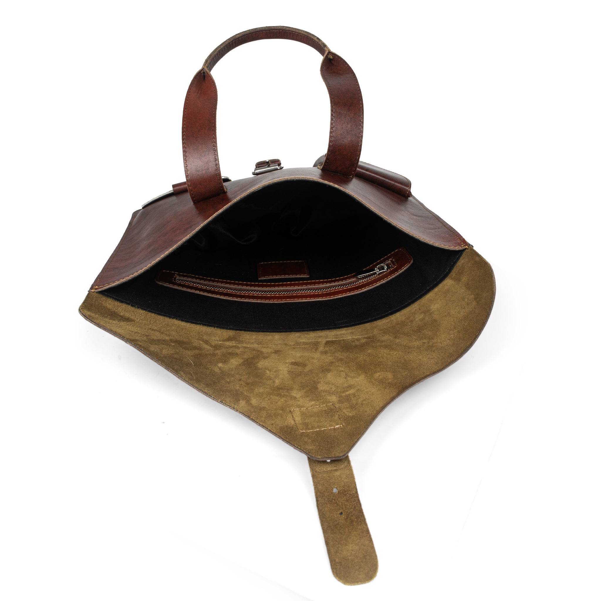 Heritage Luxe Maroon Leather Sleeve-2