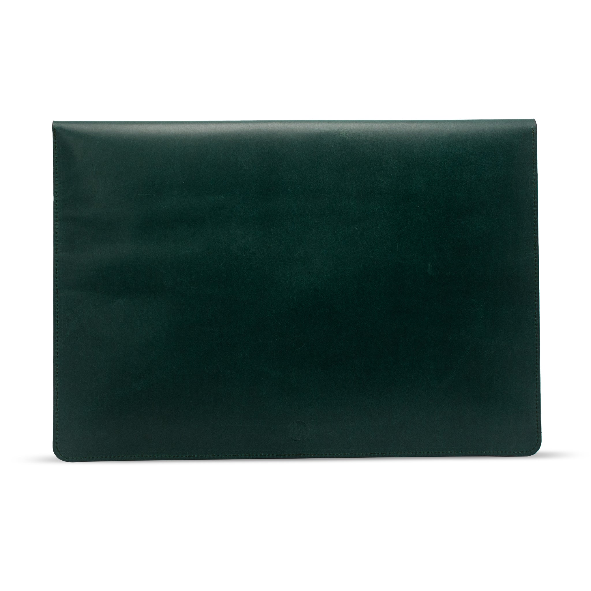 Verdant Vault Leather Sleeve