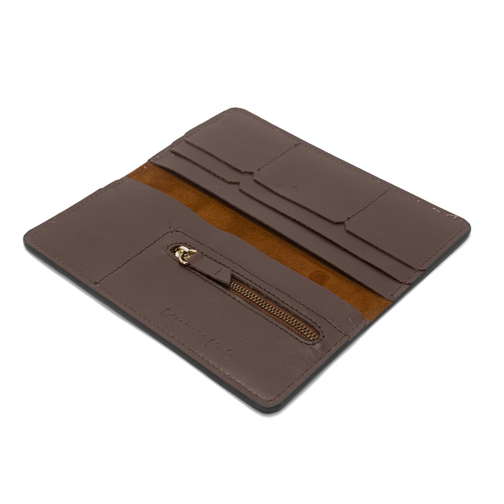 LuxeCraft Long Bifold Wallet-2