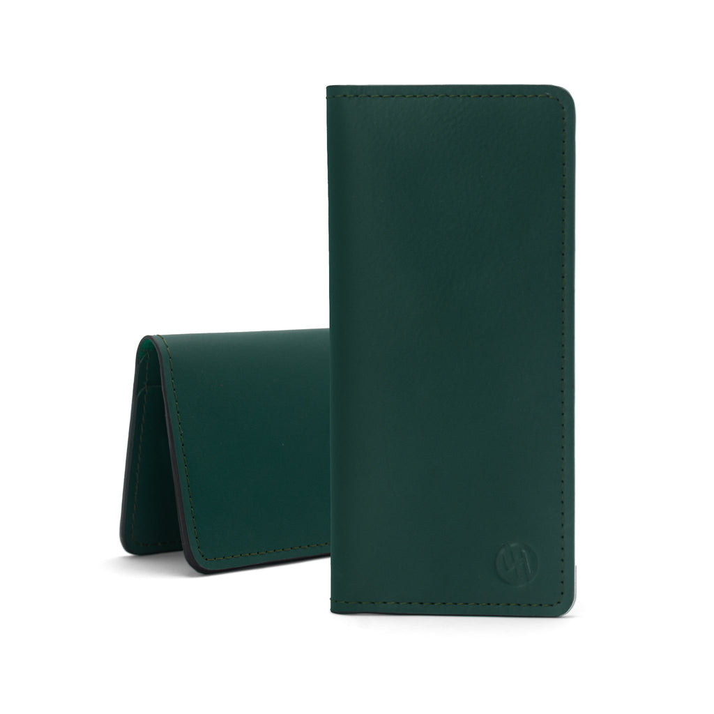 Forest Line Wallet – Cow Leather with Goat Suede Lining-0