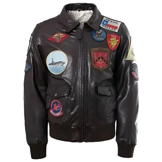 Top Gun Mavericks Leather Jacket-4