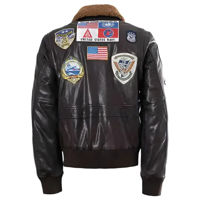 Top Gun Mavericks Leather Jacket-1
