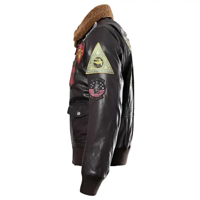 Top Gun Mavericks Leather Jacket-2